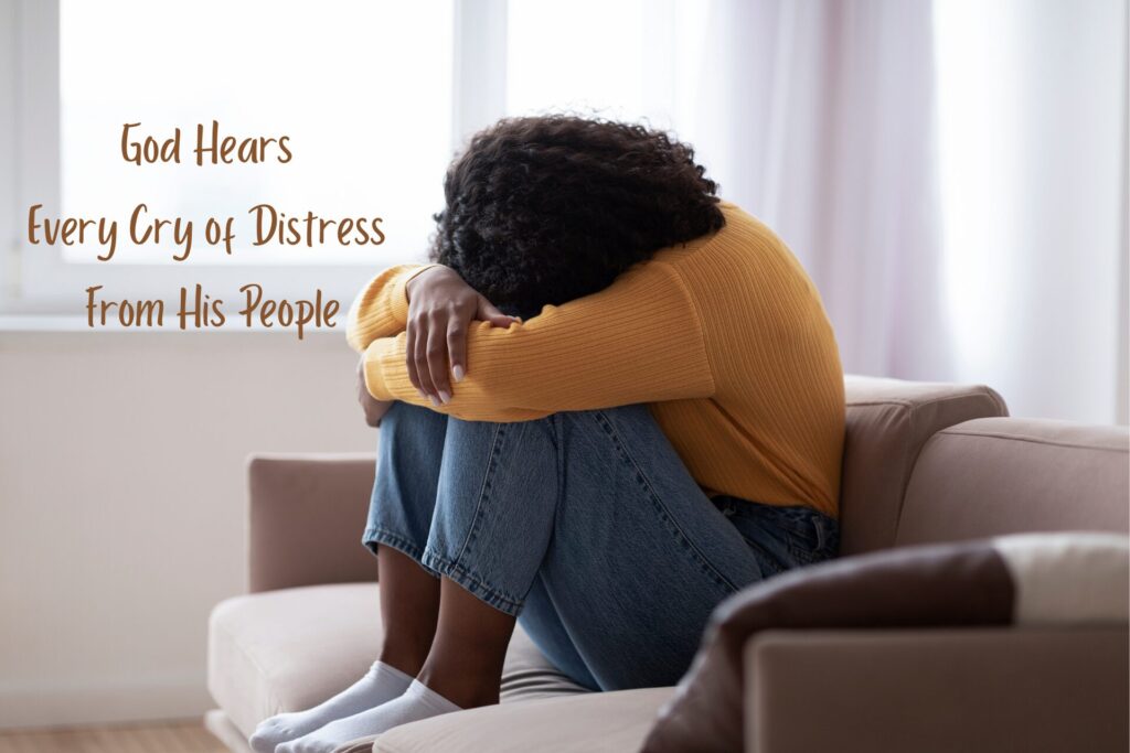 God hears