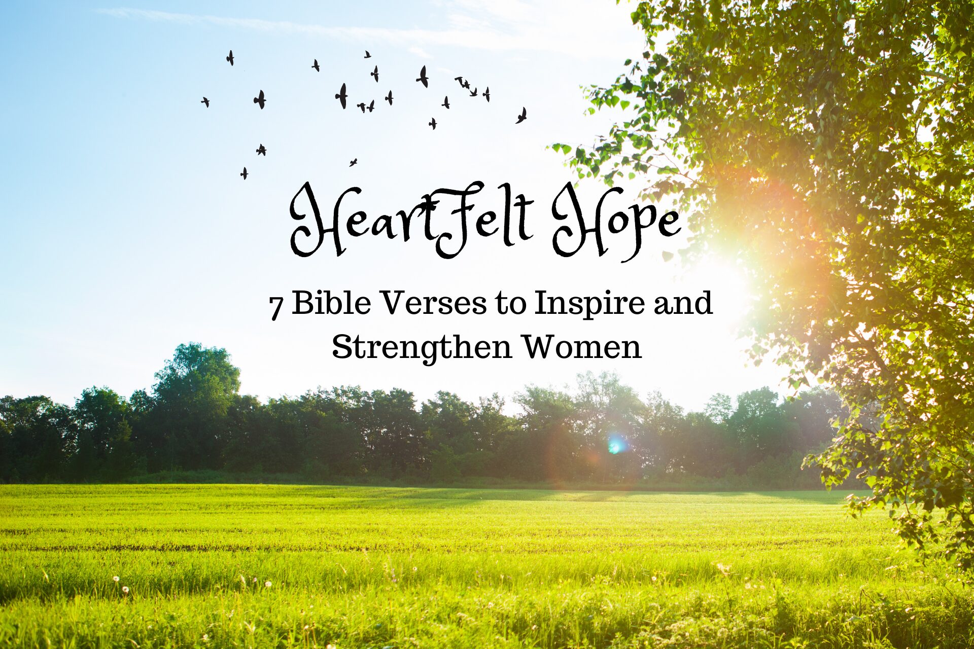 Read more about the article Heartfelt Hope: 7 Bible Verses to Inspire and Strengthen Women