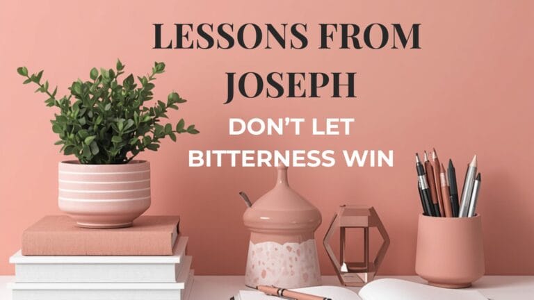 Overcoming Bitterness